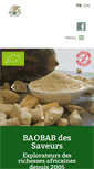 Mobile Screenshot of baobab-des-saveurs.com